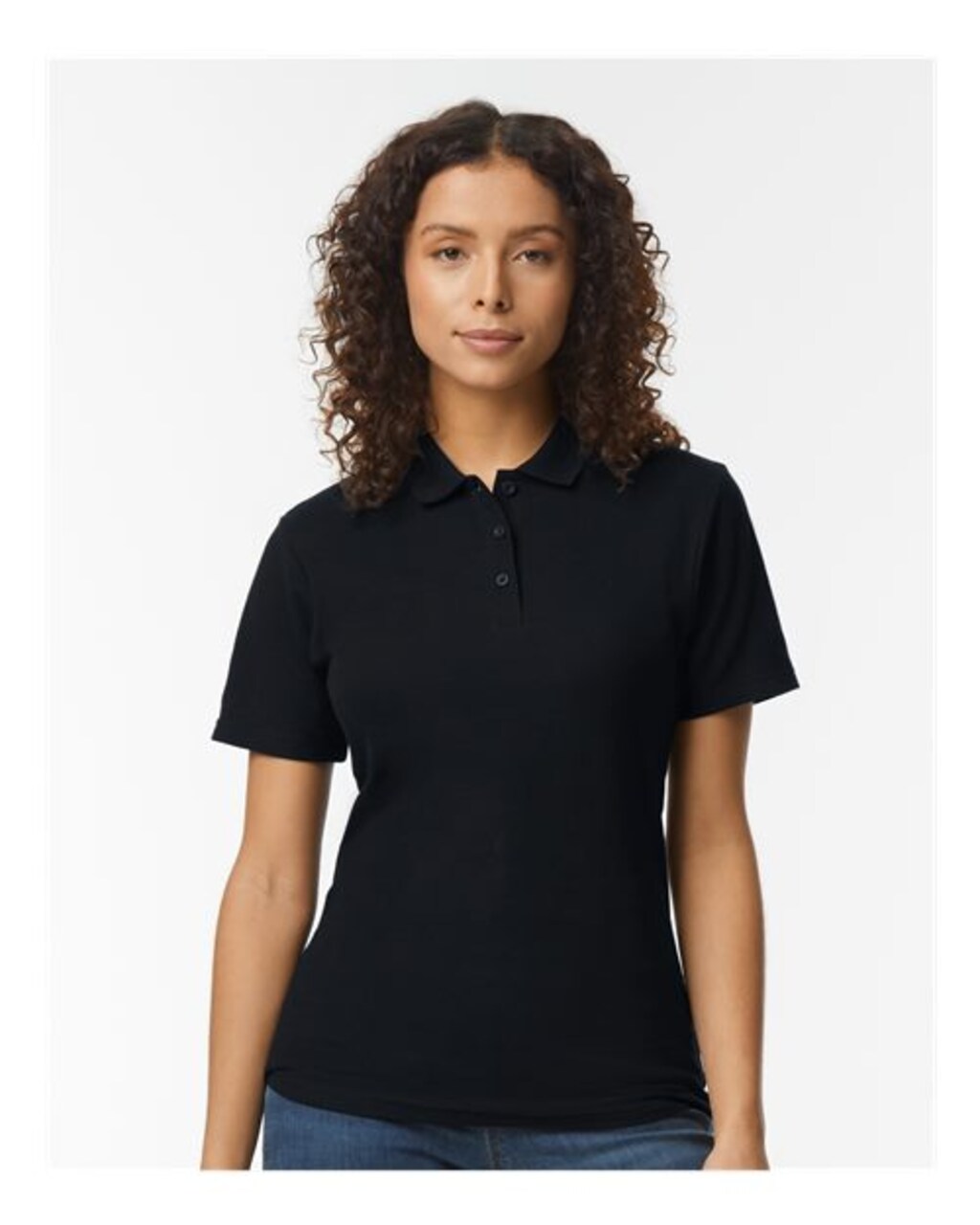 Gildan Softstyle Women’s Short Sleeve Pique Polo T-Shirt for Uniforms, Office Wear & Custom Cotton Polo